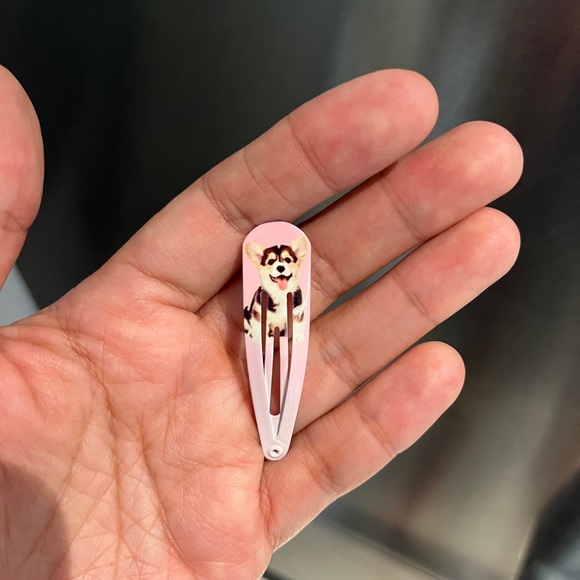 Cute Hair Clip Pin Bunny Rabbit Dog Puppy Pet Kawaii New Accessory Pastel Piece - Picture 3 of 4